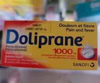 Mängden socker i Doliprane