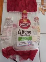 Mängden socker i La gâche tranchée