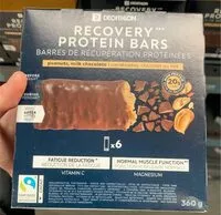 Mängden socker i Barres de récupération protéinées
