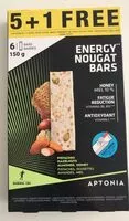 Mängden socker i Energy Nougat Bar