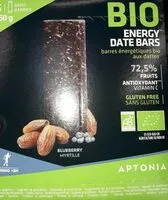 Mängden socker i bio energy date bars