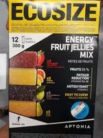 Mängden socker i Energy fruit jellies mix