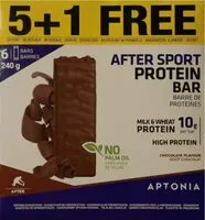 Mängden socker i Decathlon / After Sport Protein Bar