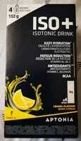 Mängden socker i Aptonia ISO+ Isotonic Drink Goût Citron (4×38g)