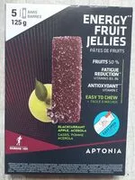 Mängden socker i Energy fruit jellies