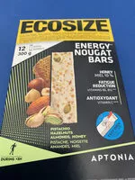 Mängden socker i Energy nougat bars