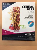 Mängden socker i Barre Céréales Aptonia Fruits rouges