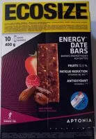 Mängden socker i Energy date bars