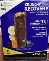 Mängden socker i Crunchy bar recovery