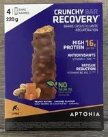 Mängden socker i Crunch bar recovery