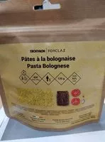 Mängden socker i Plat lyophilisé - Pates a la bolognaise