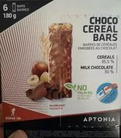Mängden socker i Choco cereal bars