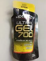 Mängden socker i Ultra Gel 700 Citron
