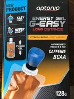 Mängden socker i Energy gel