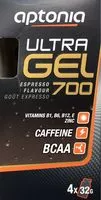 Mängden socker i Ultra Gel 700 goût Expresso
