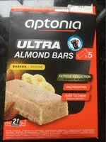 Mängden socker i Ultra Almond Barre Banane, pâte d'amandes