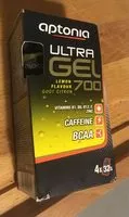Mängden socker i Ultra Gel 700 gout citron