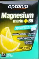 Mängden socker i Magnesium marin B6