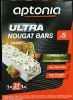 Mängden socker i Ultra Nougat Bars Honey