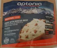 Mängden socker i Purée with minced beef