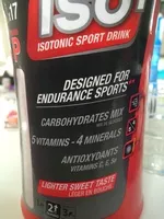 Mängden socker i Iso+ Fraise-Cerise