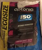 Mängden socker i Isotonic Sport Drink Intense hydratation