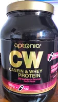 Mängden socker i CW Casein & Whey Protein goût fraise