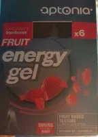 Mängden socker i FRUIT ENERGY GEL Framboise