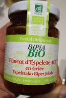 Mängden socker i Gelée de Piment d'Espelette AOP