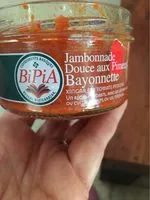 Mängden socker i Jambonnade Douce aux Piments Bayonette