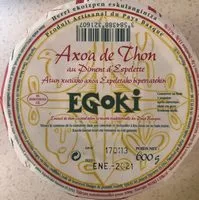 Mängden socker i Axoa de thon