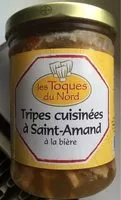 Mängden socker i Tripes cuisinees a St Amand