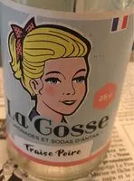 Mängden socker i Soda fraise poire