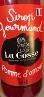 Mängden socker i Sirop gourmand pomme d'amour