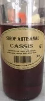 Mängden socker i Sirop artisanal CASSIS
