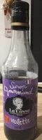 Mängden socker i Sirop de violette