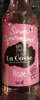 Mängden socker i Sirop gourmand à la rose