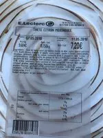 Mängden socker i Tarte citron meringuée