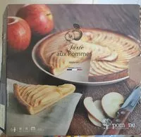Mängden socker i Tarte aux pommes