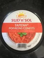 Mängden socker i Tapena Poivron confits