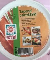 Mängden socker i Tapena' carottes