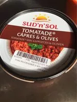 Mängden socker i Tomatade câpres et olives
