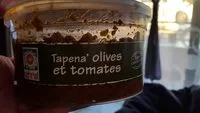 Mängden socker i Tapena' Olives et Tomates