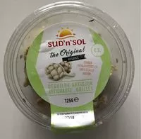 Mängden socker i Artichauts grillés