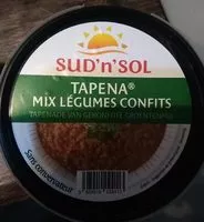 Mängden socker i Tapenade mix légumes confits