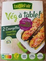 Mängden socker i 2 courgettes confites farcies
