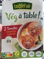 Mängden socker i 2 tomates confites farcies