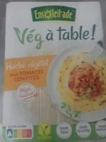 Mängden socker i Haché végétal aux tomates confites
