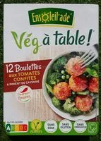 Mängden socker i 12 boulettes aux tomates confites & piment de cayenne