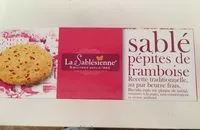 Mängden socker i Sablé pépites de framboise